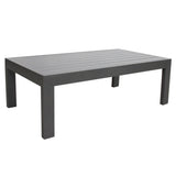 Outie 133cm Outdoor Coffee Table Aluminum Frame Charcoal V315-VOUT-ARTE-14