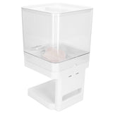 Cereal Dispenser 17.5oz Capacity Single Grid Grain Dispenser Transparent Plastic Food Dispenser for V1294-YM0523-3118220037911