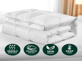 Giselle Bedding 800GSM Goose Down Feather Quilt Winter Blanket Duvet Comforter Double QUILT-GOOSE-800-D1