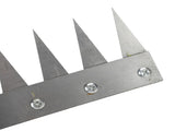 2PCS Weeding Rake Manganese Steel 8 Teeth Hand Weeder Weed Puller Tool for Gardening Cultivating V1294-YM0901-3111250159611