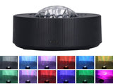 Star Projector Light USB Colorful LED Projection Lamp with Music and Remote Control for Home Party V1294-YM0715-3119210298511