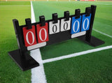 PVC Scoreboard Flipper, Multifunctional Design, Clear Display, Weatherproof Material V1366-AZ2-W-18794