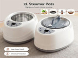 Devanti Portable Steam Sauna Tent 1-Min PoP Up 1000W 2L Steamer Home SPA Timer ST-SAU-2L-145-BK