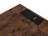 Levede Bedside Table Side Table 2 Drawers Cabinet Brown NI1073-BR-AU