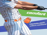 12 Pcs Baseball Belts Softball Belts Bulk for Adult and Youth Adjustable V1258-DP02-C-1373