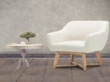 Artiss Armchair Tub Chair Beige Aston FA-CHAIR-ACC024-BG