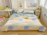 AYktou Reversible Patchworks Queen Size, 78.74x59.05in Lightweight Plaid Bedspreads Coverlets V1189-WXFWAL-20260326-03126
