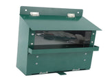 Metal Squirrel Feeder with Transparent Acrylic Plate Pet Picnic Table Assembled Feeding Box for V1294-YM0901-3111240328011
