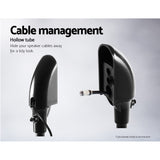 Alpha Speaker Stand 75-112cm Adjustable Height Surround Sound Studio Home 2pcs STAND-SPEAKER-X1B-FC2