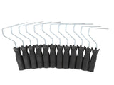 12pcs 4 Inch Paint Roller Handle Reusable Steel Plastic Grip Paint Roller Frame for Wall Painting V1294-YM0901-3114250041811