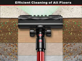 Cordless Vacuum Cleaner 8 in 1 55Kpa Powerful Suction Lightweight,LED Display,45Mins Detachable V1313-AU-A27R