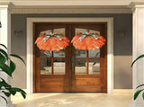 1616 Inch Rustic Halloween Pumpkin Wreath, Fall Autumn Hanging Welcome Sign for Front Door Porch V1366-AZ2-W-24724