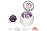 45kHz 210ml Ultrasonic Retainer Cleaner Machine Dentures Cleaner for Night Guards Braces Aligners V1263-JX-8205-2