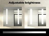 Bathroom Mirror Cabinet LED 500x720mm Medicine Wall Storage BV-MC-LED-SD01-WH