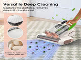 Grey and Purple Wireless UV Mattress Vacuum and Handheld Mite Removal Vacuum - Portable Bed V888-ELOSUNG52224