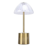 Portable Crystal LED Desk Lamp 3 Levels Brightness Touch Control Dimmable Bedside Lamp for Home V1294-YM0901-3119240104411