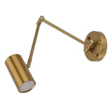 Swing Arm Wall Lamp Iron Adjustable Angle LED 3000K Warm Light Modern Wall Reading Sconce with E27 V1294-YM0901-3119230156911