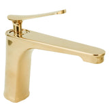 Copper Single Hole Faucet Hot and Cold Water Tap for Washbasin Lavatory Bathroom HotelG3/8 V1294-YM0901-3112210055812