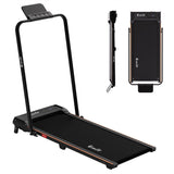 Everfit 3 in 1 Walking Pad Treadmill 12% Incline Foldable Under Desk Treadmills for Home Gym With TMILL-400H-2INC-L-BK