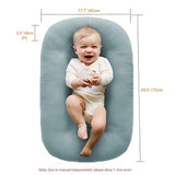 Boys and Girls Stretch Newborn Recliner Pillow, Baby Alphabet Recliner Pillow, Snug Removable Sofa V1192-AZ-W-25154
