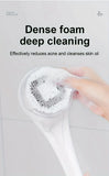 Multi-Function Electric Body Brush 360&deg Rotation, Auto-Cleaning, 5 Brush Heads, 3-Speed Adjustment, V1232-DDMYS001