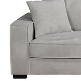 Modular Fabric Chaise Sofa V43-SOF-DNALD