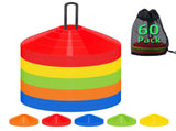 50 pack agile football cones with portable bags and brackets,Suitable football training,cones V1370-AZ4-00806
