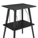 Victrola Eastwood II Turntable - Black Turntable Stand Bundle - Black V398-VTR-74-BLK-ST