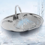 3.2L Pet Automatic Water Fountain Dog Cat Auto Water Dispenser V1263-JX-6835