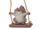 Hanging Squirrel Statues Garden Decor Cute Swing Squirrel Sculpture Outdoor Patio Ornament Animal V1294-YM0703-3111230084312