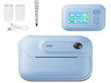 Kids Multi-Functional Camera Toy - Instant B&W Printing & Creative Stickers V888-ELOSUNG35311