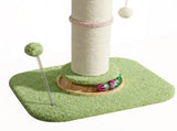 Pawz Cat Scratching Post Flower 61.5cm Cat Tree Tower PT1397-PK-AU