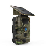 4K 60MP Black Solar Trail Camera with Night Vision and Wi-Fi Connectivity LSB-59103