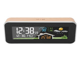 Weather Forecast Clock LCD Color Display Wireless Digital Weather Alarm Clock with Temperature V1294-YM0901-3111240135411