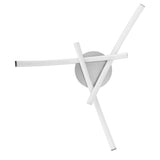 18W 105LED Ceiling Light Arc Ceiling Lamp for Living Room Bedroom Decor AC85265V Warm Light V1294-YM0714-3119210160911
