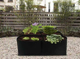 17-Gallon Garden Planter Bags Fabric Pots Container for Nursery Garden and Planting Black V1369-AZ3-W-21149