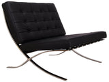 Black Barcelona Chair - Classic Version - Replica V1041-JMC-1085BLACK
