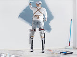 Drywall Stilts, 61-101.6 cm Adjustable Aluminum Tool Stilts with Protective Knee Pads, Durable and V952-SGBGQYCHS2440P55RV0