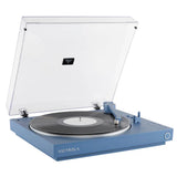 Victrola Automatic Turntable Victrola Tempo Bookshelf Speakers Bundle - Blue V398-VPT-800-BLU-BUN