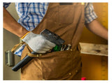 Woodworking Apron for Men, Shop Apron Waxed thick Canvas Work Apron , Heavy Duty Wood Working V1366-AZ2-W-00764