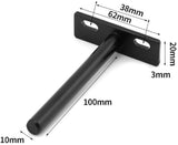 pieces - brackets - 4 inch - bracket - floating support - brackets - floating V1188-NK-BOL-526