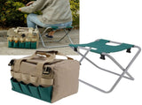 Multifunction Portable Folding Garden Stool Chair with Tool Bag for Outdoor Camping Supplies V1294-YM0901-3111200236311