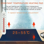 Electric Pet Heat Pad: Waterproof Heating Mat for Cat Dog Bed | Chew Resistant L V201-W13049071