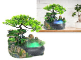 Small Rockery with Spray Fountain Waterfall Fog Water Pump Atomizer V1294-YM0901-3111200130611