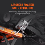VEVOR Hydraulic Motorcycle Lift Table 350 LBS Dirt Bike Scissor Jack Stand V952-MTCSJJYYBF350G0E1V0