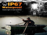 12 Inches Anchor Light Stern Lights for Boats LED Waterproof IP67, White Fold Down Rear Boat V1366-AZ2-W-14336