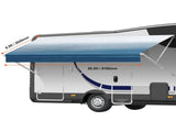 RV Fabric Replacement, 6.15m Fabric Length for 6.4m, Heavy Duty 3-Ply 16oz PVC Camper V952-FCZYPML21YC09JIMMV0
