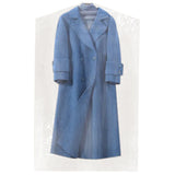 100 Pcs Hanging Garment Single Use Dustproof 60x120cm PE Material Semi Transparent Hanging Suit V1294-YM0521-3117220291411