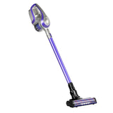 Devanti Handheld Vacuum Cleaner Cordless Roller Brush Head Purple VAC-CL-BH-150-GY-PP