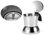 304 Stainless Steel Coffee Maker Mocha Pot Extraction Kettle for Home Coffee Shop Use V1294-YM0901-3113200150211